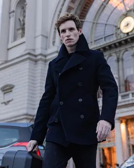 The Day of the Jackal Eddie Redmayne Black Coat