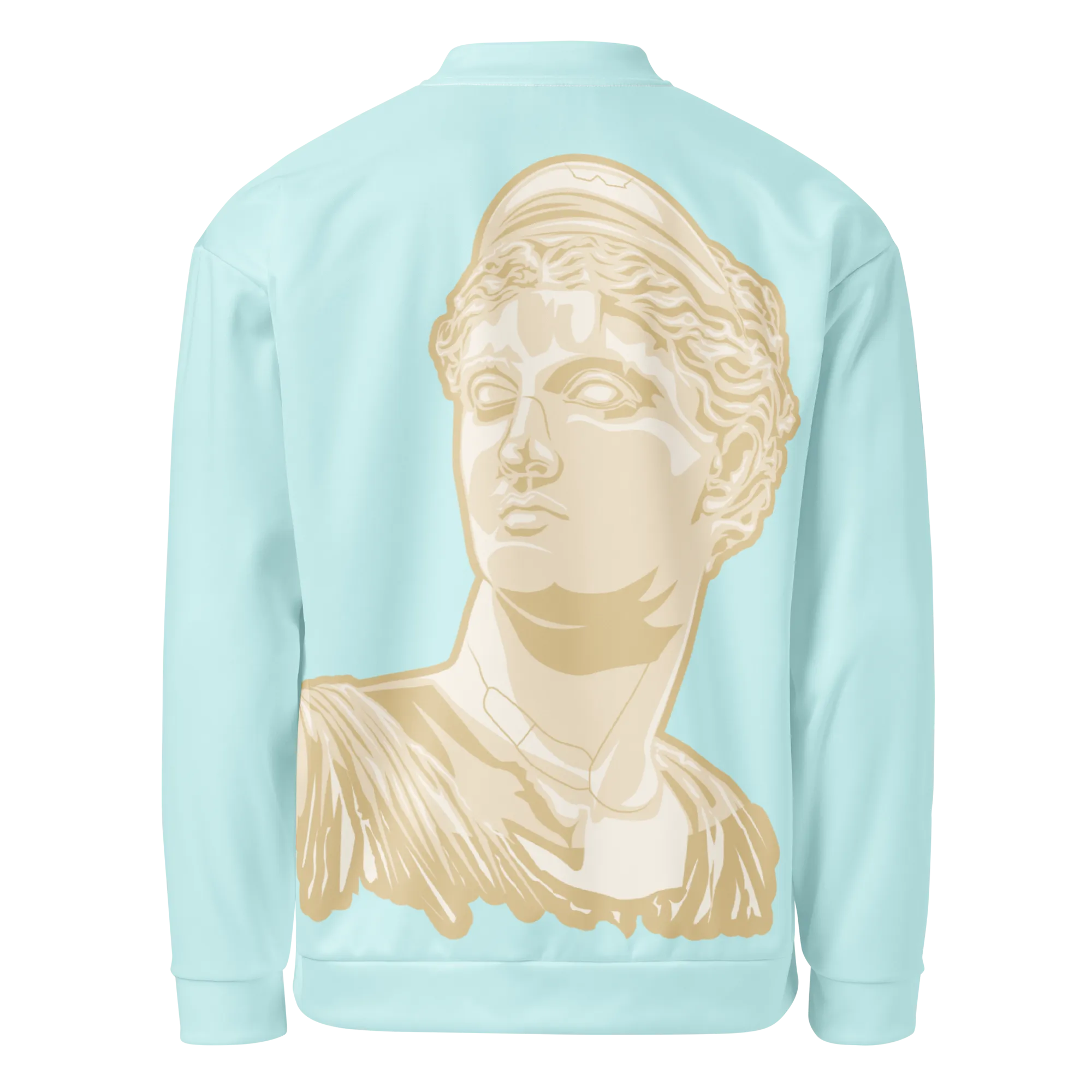 VOSRIO Hellas Athletic Turquoise Unisex Bomber Jacket