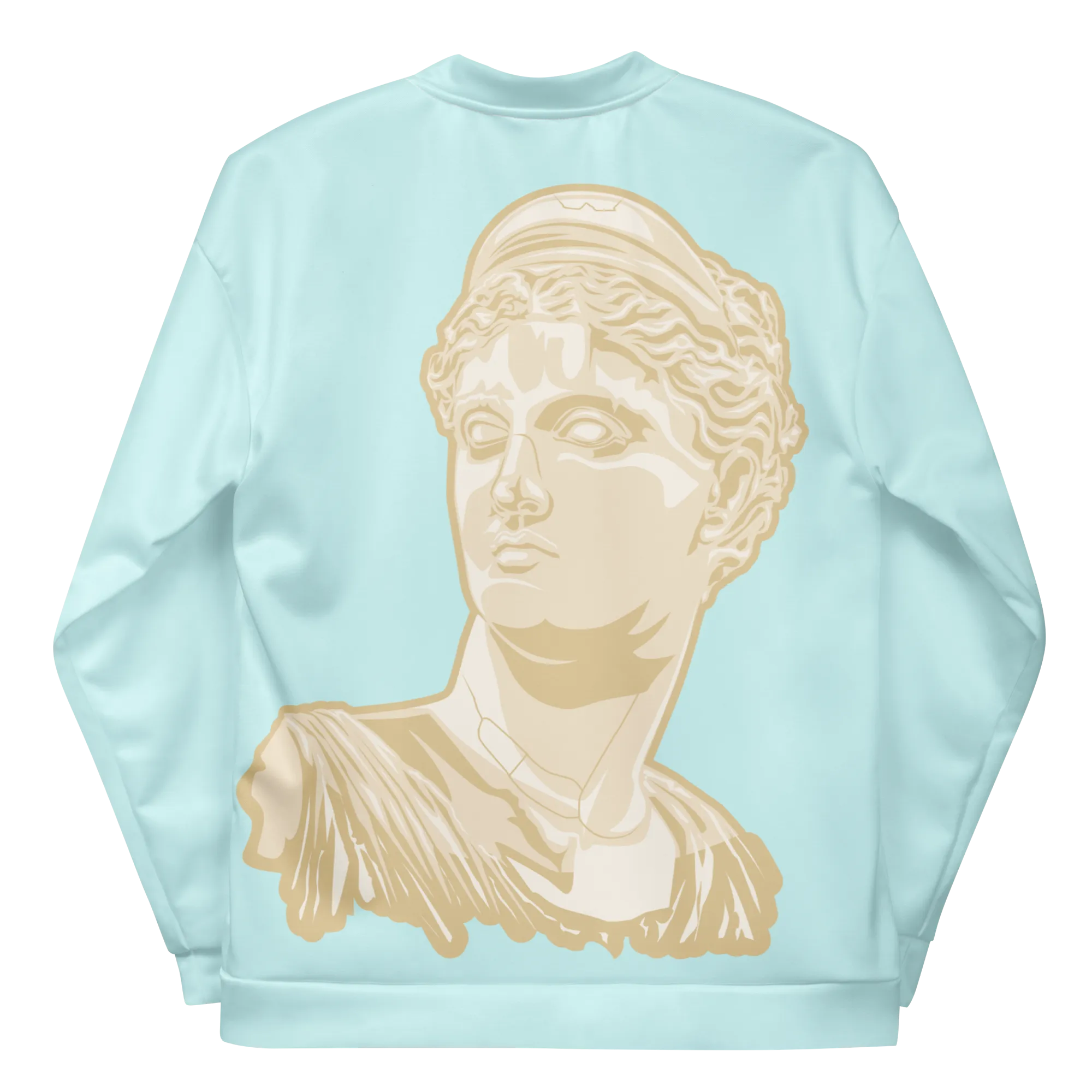 VOSRIO Hellas Athletic Turquoise Unisex Bomber Jacket