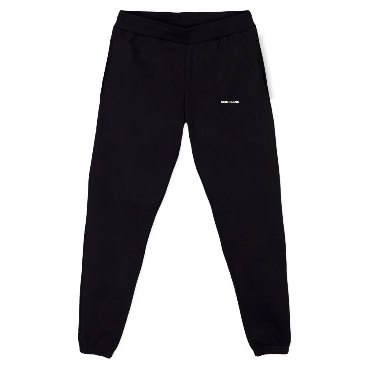 WINTERR Black Relaxed Sweatpants.