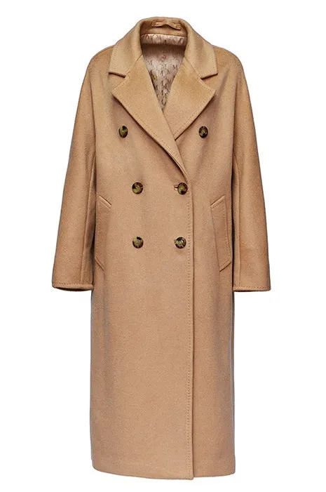 Women Autumn Winter Elegant Casual Warm Wool Coat