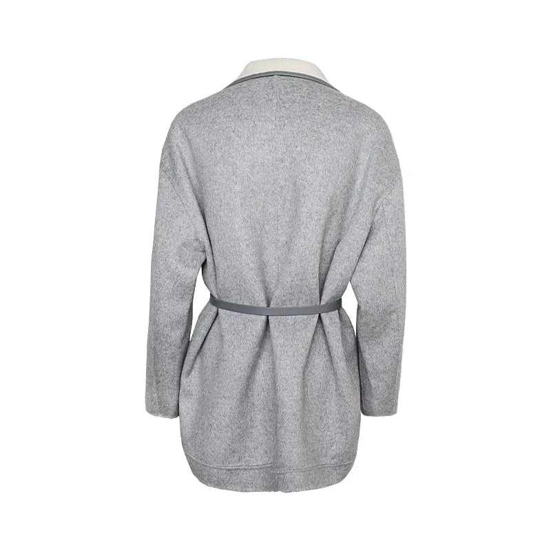 Women Premium Fashion High Quality  Wool Coats Autumn and Winter New Luxury Women'S Clothing Jacket