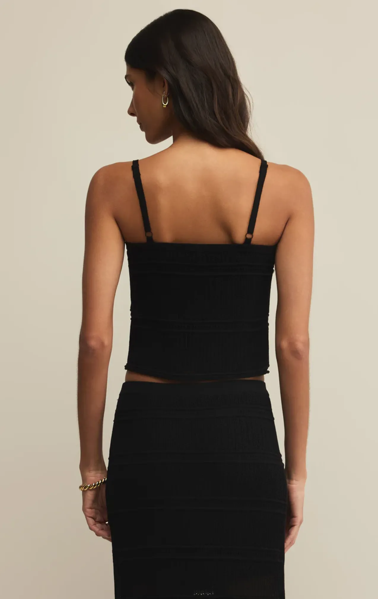 Z Supply Fernanda Cropped Crochet Tank